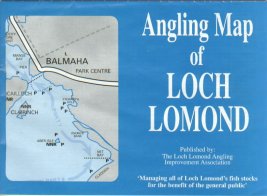 A superb colour angling map of Loch Lomond!